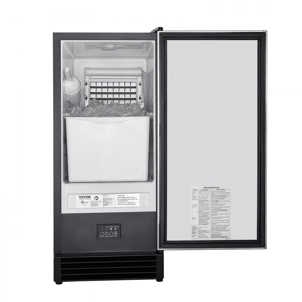 IMD50BI - 50 lbs Built-In Ice Maker with Reversible Door & Drain Pump
