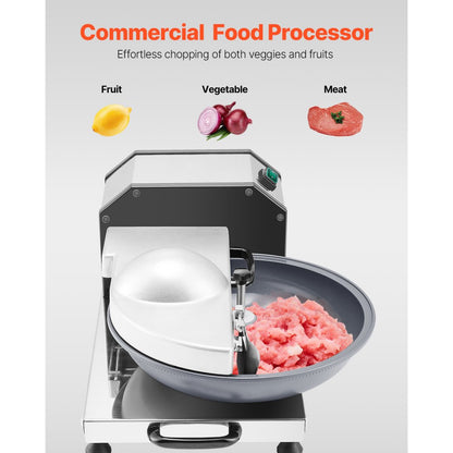 FC370MT - 250W Stainless Steel Food Processor with 3000RPM Blades