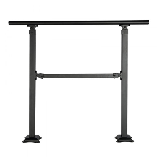 H3602-3 - Adjustable 3ft Carbon Steel Stair Handrail for Outdoor Safety