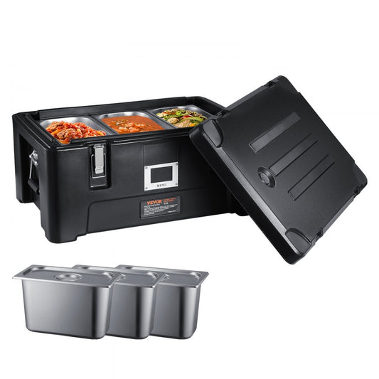 ZF-30 - Versatile 36Qt Insulated Food Carrier for Hot & Cold Transport