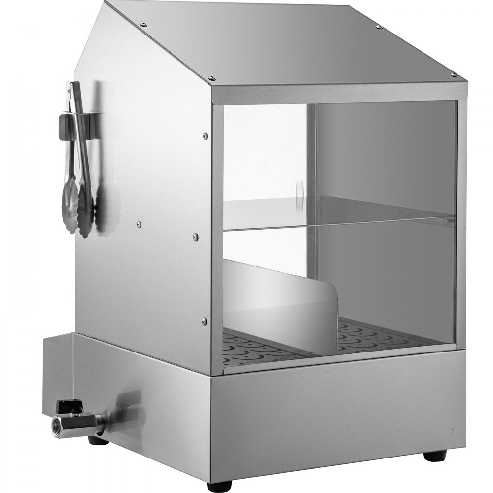 RGG-001 - 27L Stainless Steel Hot Dog Steamer with Adjustable Temperature