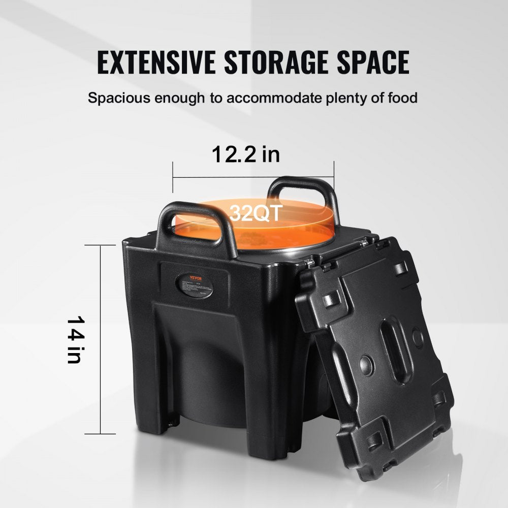 BT-30S - 32Qt Lightweight Insulated Food Carrier for Catering Events