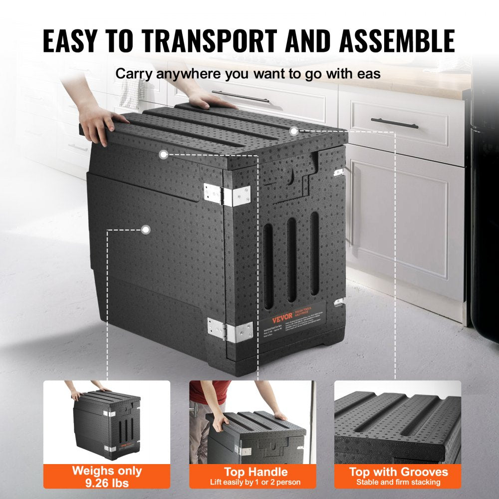 EP-90L - 82 Qt Insulated Food Carrier, Keeps Meals Hot for 6 Hours