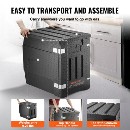 EP-90L - 82 Qt Insulated Food Carrier, Keeps Meals Hot for 6 Hours