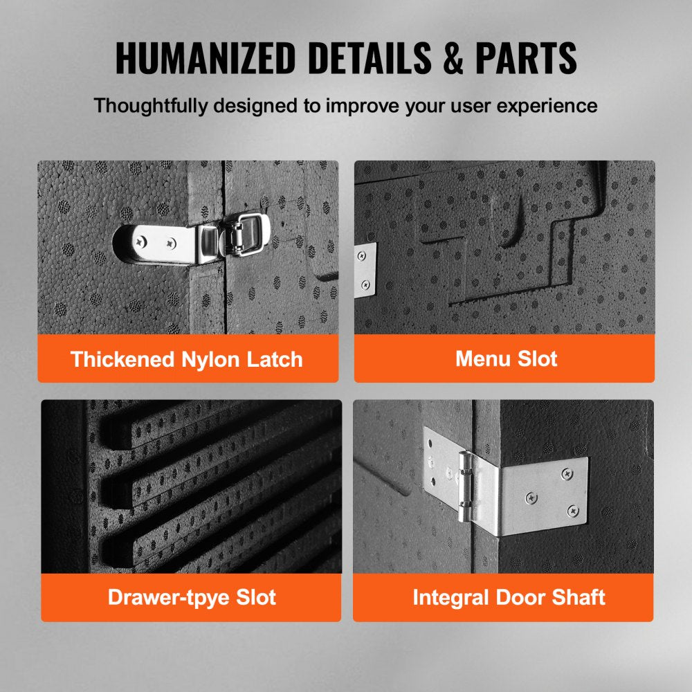 EP-90L - 82 Qt Insulated Food Carrier, Keeps Meals Hot for 6 Hours