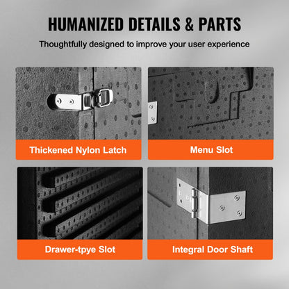 EP-90L - 82 Qt Insulated Food Carrier, Keeps Meals Hot for 6 Hours