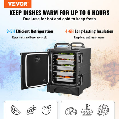 BW-75 - 81QT Insulated Food Carrier Box with Stackable Design
