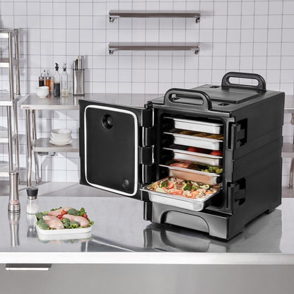 BW-75 - 81QT Insulated Food Carrier Box with Stackable Design