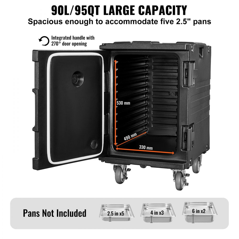 BW-90D - 90L Insulated Food Carrier Box, Lightweight & Sturdy Design