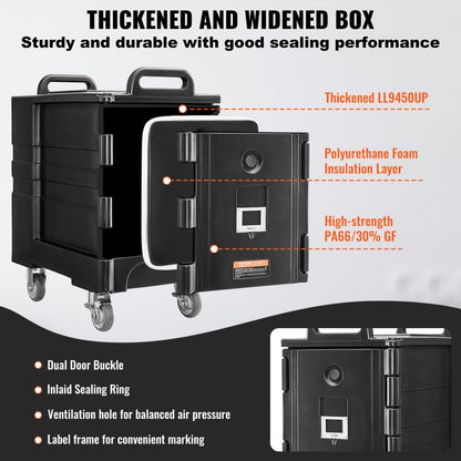 BW-75 - 81QT Insulated Food Carrier Box for Catering & Events