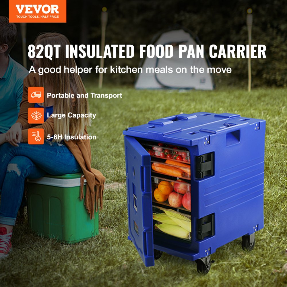 BW-90D - 6-Hour Insulated Food Carrier for Catering and Transport