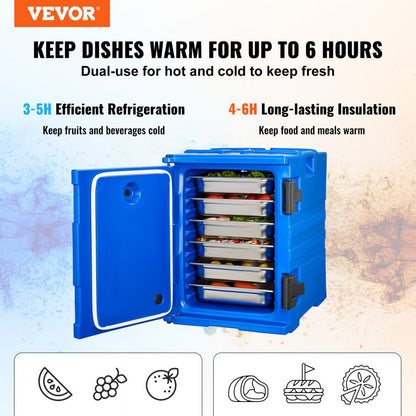 BW-90S - 90L Lightweight Insulated Food Carrier with Durable Design