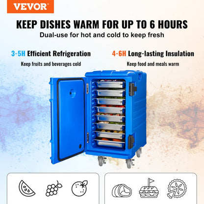 BW-90D - 120L Lightweight Insulated Food Carrier with Durable Design