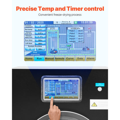 HFD-4 - 4-Layer Vacuum Freeze Dryer for Fruits & Vegetables