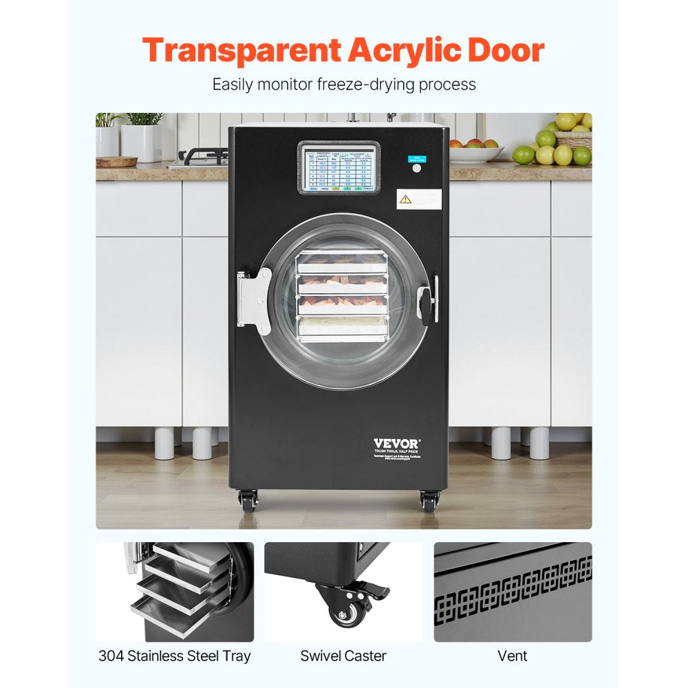 HFD-4 - 4-Layer Vacuum Freeze Dryer for Fruits & Vegetables