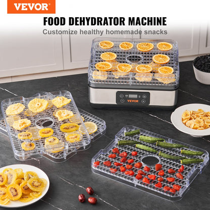 DH805 - 5-Tray VEVOR Food Dehydrator for Healthy Snacks & Meals