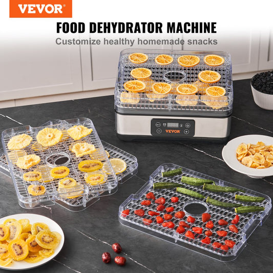 DH805 - 5-Tray VEVOR Food Dehydrator for Healthy Snacks & Meals