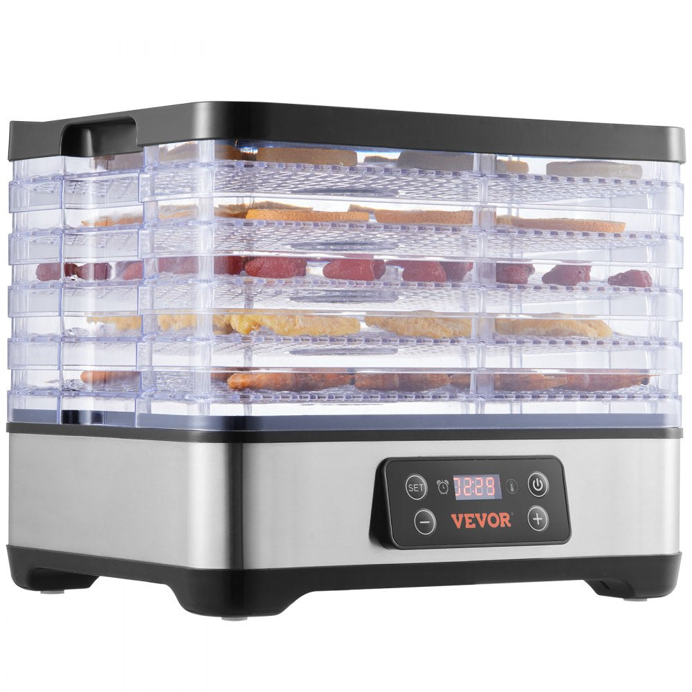 DH805 - 5-Tray VEVOR Food Dehydrator for Healthy Snacks & Meals