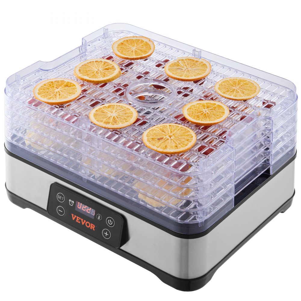 DH805 - 5-Tray VEVOR Food Dehydrator for Healthy Snacks & Meals
