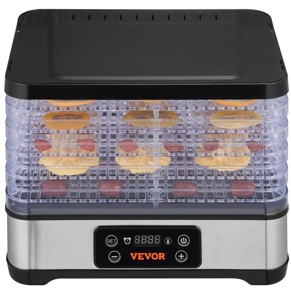 DH805 - 5-Tray VEVOR Food Dehydrator for Healthy Snacks & Meals
