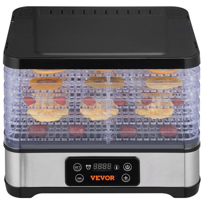 DH805 - 5-Tray VEVOR Food Dehydrator for Healthy Snacks & Meals