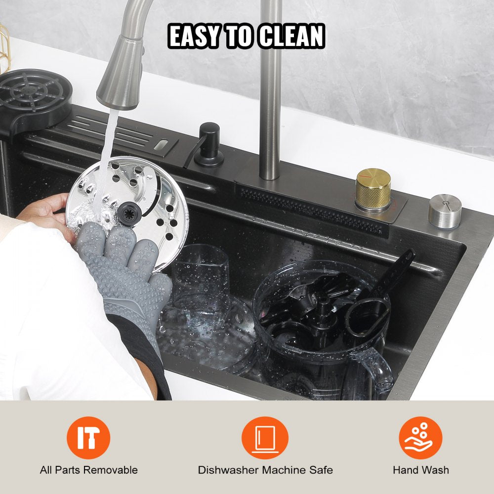 CY-329A - 14-Cup Electric Food Processor with Stainless Steel Blade