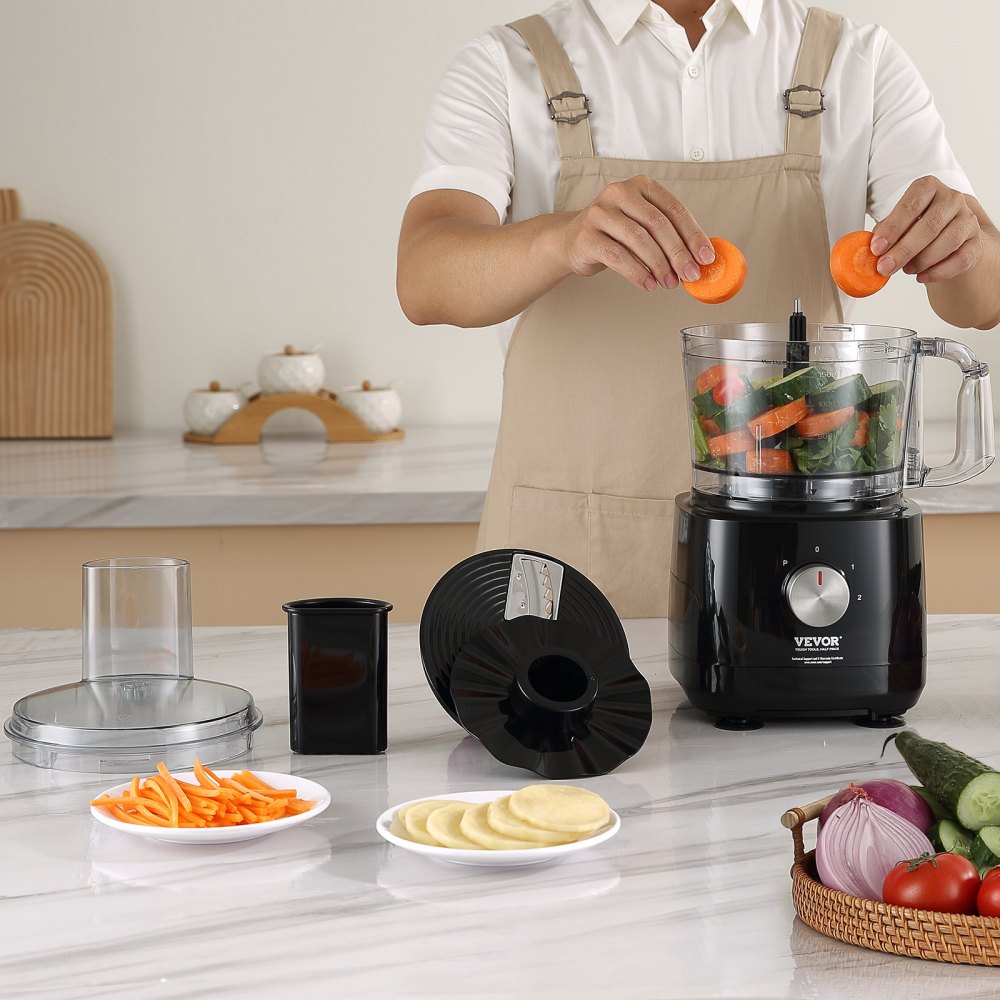 CY-365 - Effortless 9-Cup VEVOR Food Processor for Easy Meal Prep