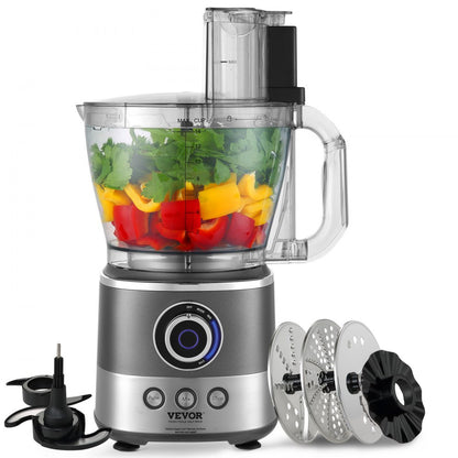 CY-329B - 14-Cup Versatile Food Processor with Stainless Steel Blades
