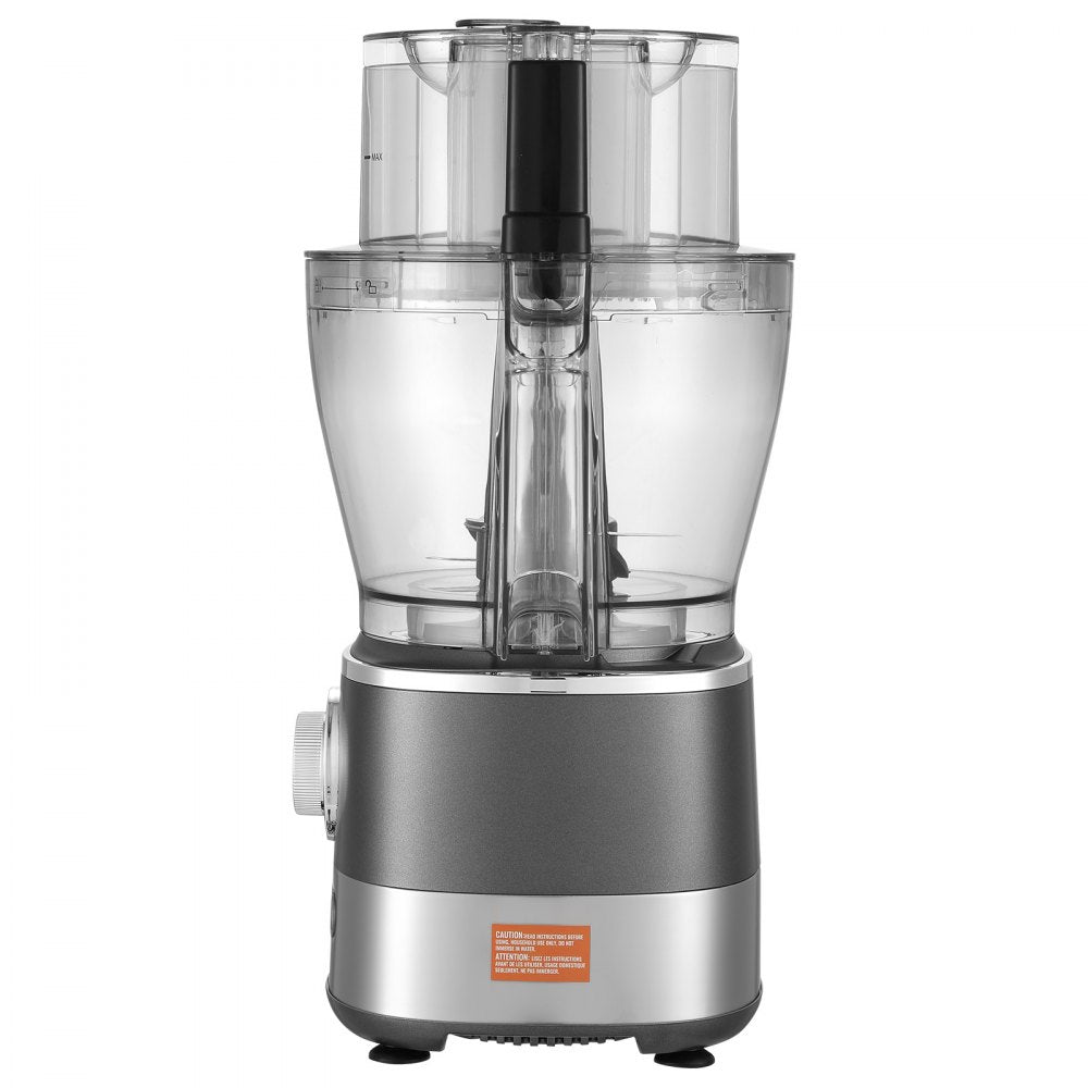 CY-329B - 14-Cup Versatile Food Processor with Stainless Steel Blades