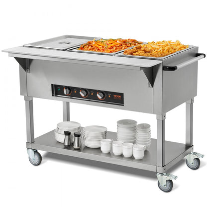 MDC-3 - 3-Pan Electric Food Warmer, Ideal for Large Events