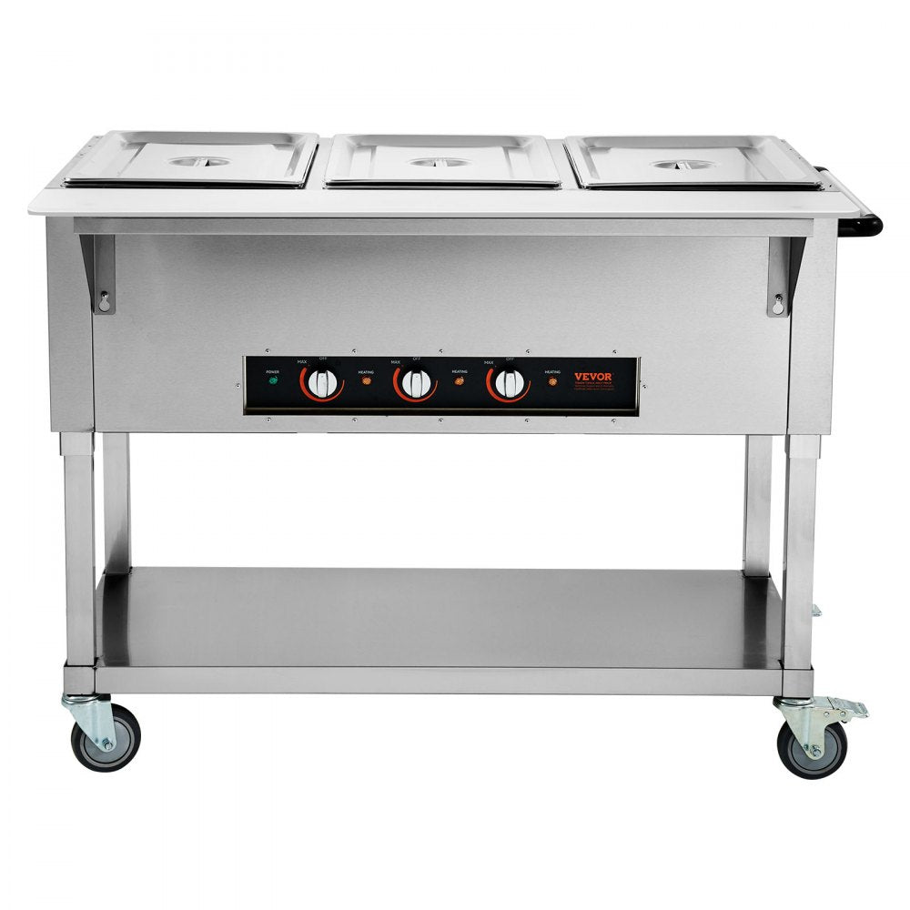MDC-3 - 3-Pan Electric Food Warmer, Ideal for Large Events