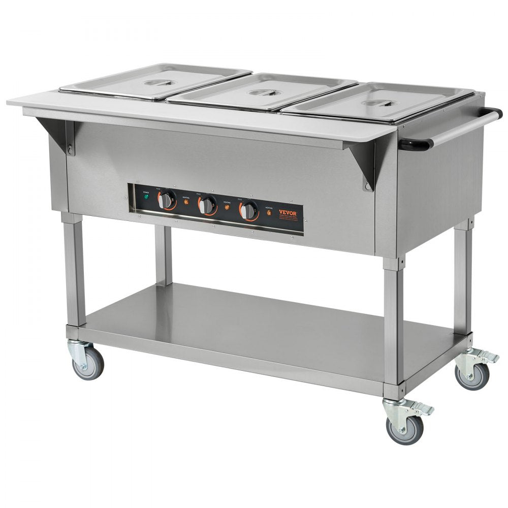 MDC-3 - 3-Pan Electric Food Warmer, Ideal for Large Events