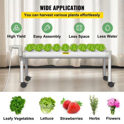 VV1-36W - Efficient Hydroponic System for 36 Plants with Timer Pump
