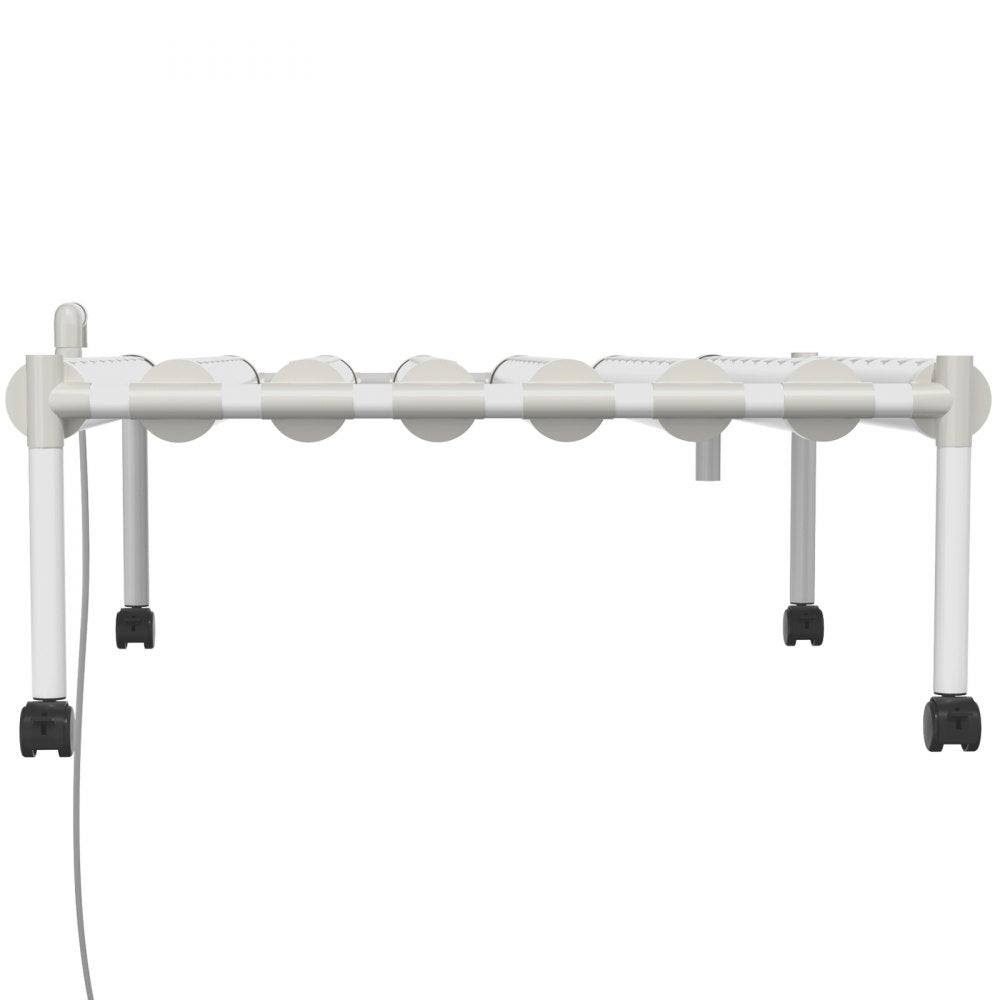 VV1-72W Hydroponic System - 8 Pipes, 72 Sites, 31" Each