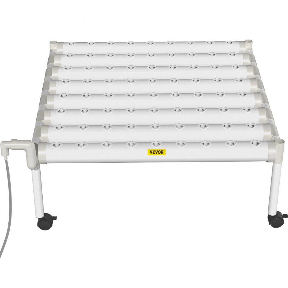 VV1-72W Hydroponic System - 8 Pipes, 72 Sites, 31" Each