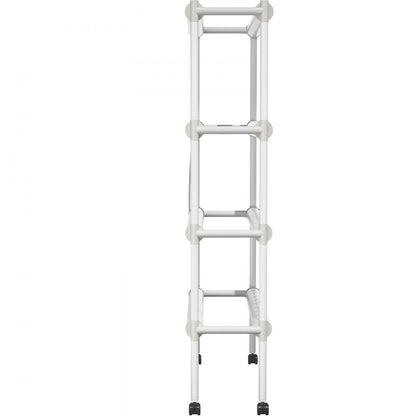 VVGrey4-72 - 72-Site Hydroponic Growing System with Timer & Water Pump
