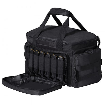 TL-1733 - Durable Tactical Range Bag for 4 Handguns & 6 Magazines