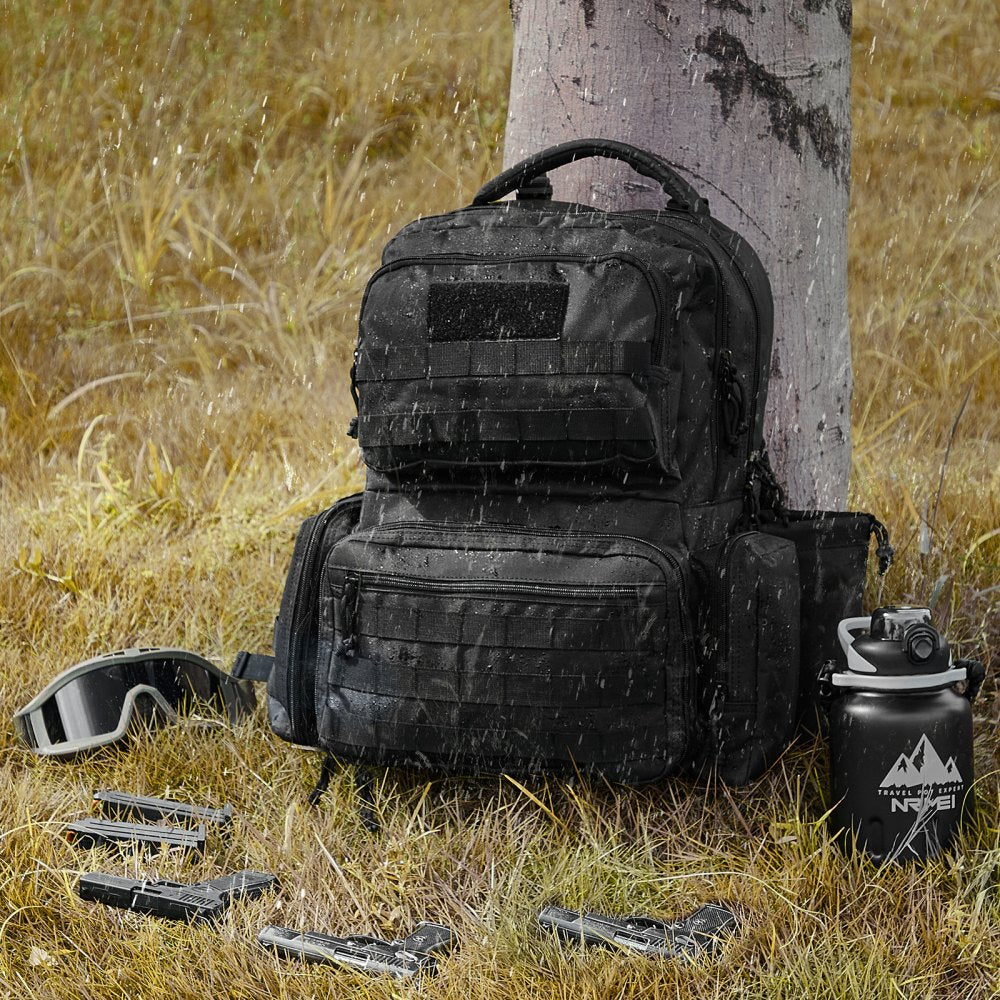 BK-2558 - VEVOR Tactical Backpack for 6 Handguns & 10 Magazines