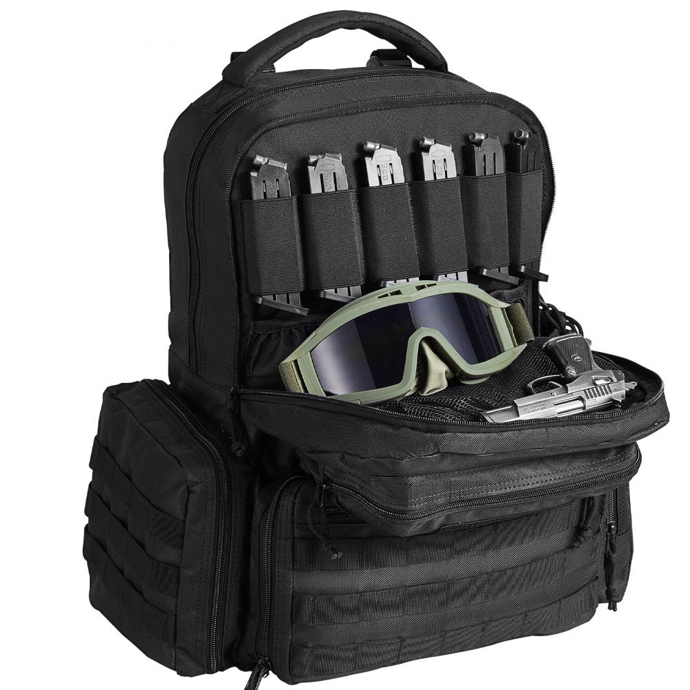 BK-2558 - VEVOR Tactical Backpack for 6 Handguns & 10 Magazines