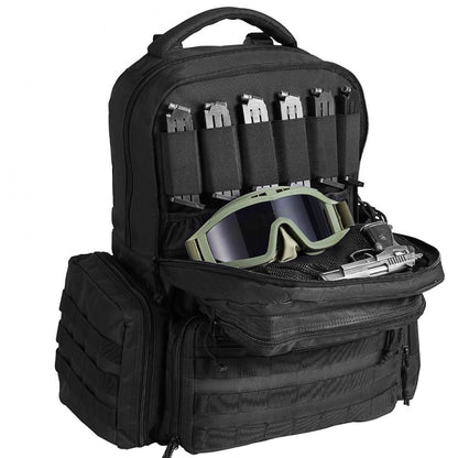 BK-2558 - VEVOR Tactical Backpack for 6 Handguns & 10 Magazines