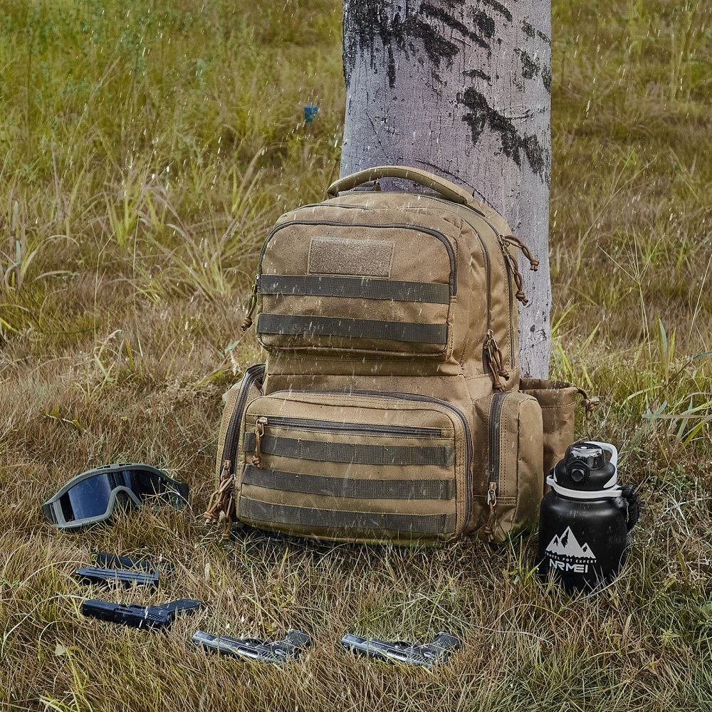 BK-2558 - VEVOR 6-Pistol Tactical Backpack with Waterproof Design