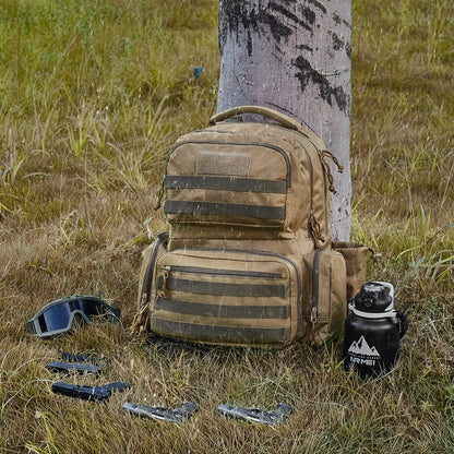 BK-2558 - VEVOR 6-Pistol Tactical Backpack with Waterproof Design