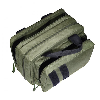 TL-1710 - Waterproof Tactical Bag for 2 Handguns & 6 Magazines