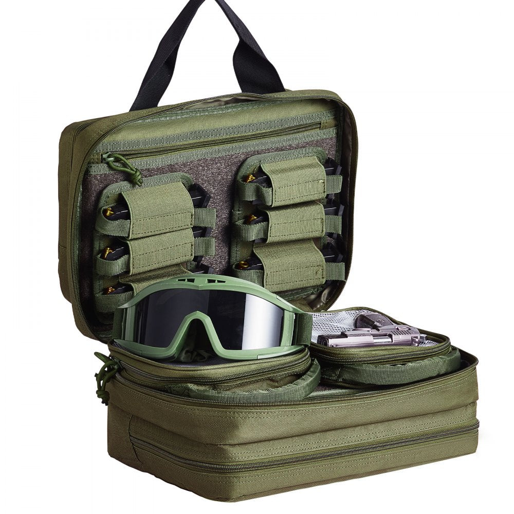 TL-1710 - Waterproof Tactical Bag for 2 Handguns & 6 Magazines