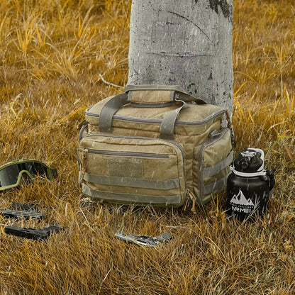 TL-1733 - VEVOR Tactical Range Bag for 4 Handguns & 6 Magazines