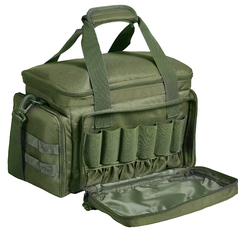 TL-1733 - Tactical Green Range Bag for 4 Handguns & 6 Magazines