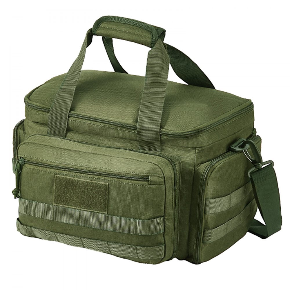 TL-1733 - Tactical Green Range Bag for 4 Handguns & 6 Magazines