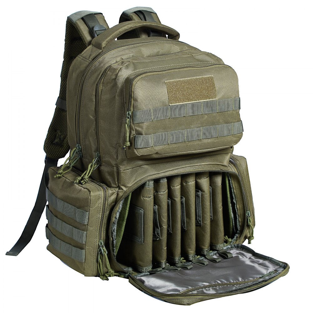 BK-2558 - Waterproof Tactical Backpack for 6 Pistols & 10 Magazines