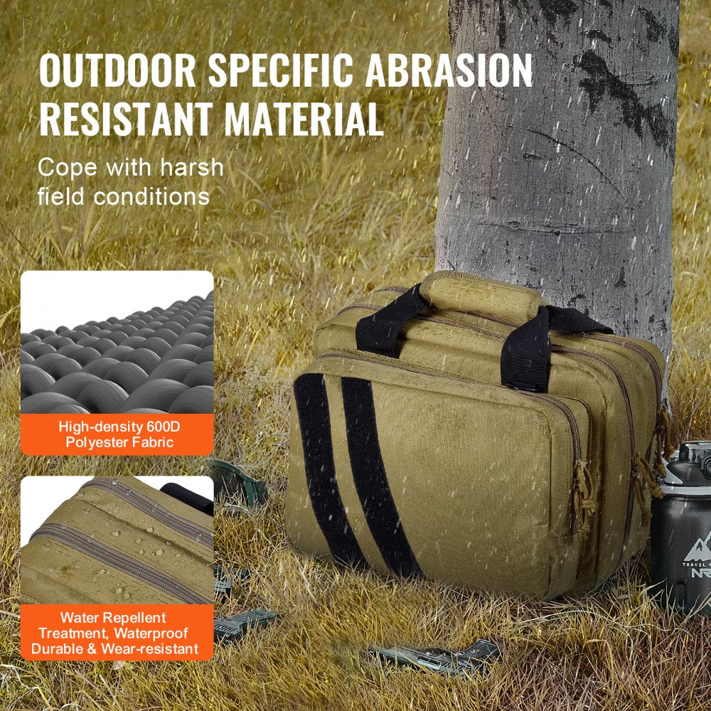 TL-1710 - VEVOR Tactical Gun Bag for 2 Pistols & 6 Magazines