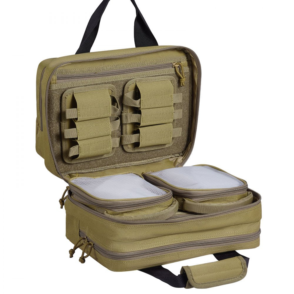 TL-1710 - VEVOR Tactical Gun Bag for 2 Pistols & 6 Magazines